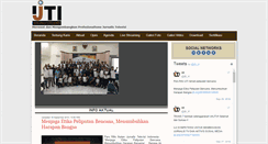 Desktop Screenshot of ijti.org