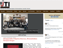 Tablet Screenshot of ijti.org